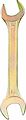 REXANT 12-5830-2 Ключ рожковый 17х19мм, желтый цинк REXANT REXANT 12-5830-2 Ключ рожковый 17х19мм, желтый цинк REXANT