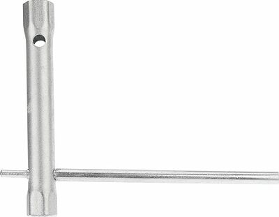 REXANT 12-5872-2 Набор ключей-трубок торцевых 6х22мм, вороток, оцинкованные, 10 шт REXANT