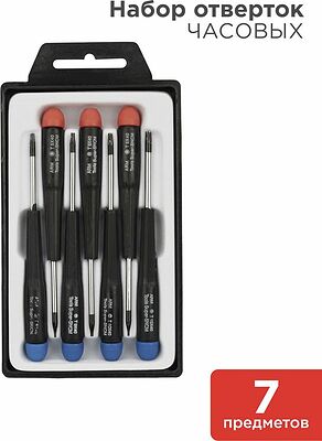 REXANT 12-6041 Набор часовых отверток TORX 7 предметов REXANT