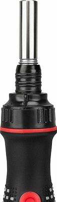 REXANT 12-6075 Набор головок и бит с реверсивной отверткой, 21 предмет REXANT