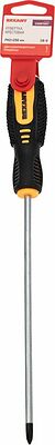 REXANT 12-6409 Отвертка крестовая PH2х200мм, двухкомпонентная рукоятка REXANT