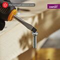 REXANT 12-6435 Отвертка шлицевая SL5х40мм, двухкомпонентная рукоятка REXANT
