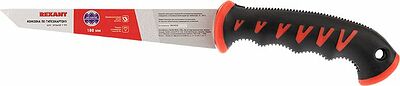 REXANT 12-8221 Ножовка по гипсокартону 180мм, двухкомпонентная рукоятка REXANT 