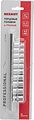 REXANT 12-8316 Набор торцевых головок 1/4, шестигранные, CrV, 10 шт., 4-13мм REXANT