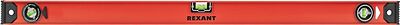 REXANT 12-9213 Уровень алюминиевый Рельс, 1000мм, 3 глазка (1 поворотный) REXANT
