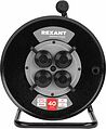 REXANT 13-5012 Удлинитель силовой КГ на катушке 4 гнезда, с/з, 40м, 3х1,5мм², IP44 c защитными крышками, металлическая катушка REXANT REXANT 13-5012 Удлинитель силовой КГ на катушке 4 гнезда, с/з, 40м, 3х1,5мм², IP44 c защитными крышками, металлическая катушка REXANT