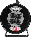 REXANT 13-5013 Удлинитель силовой КГ на катушке 4 гнезда, с/з, 50м, 3х1,5мм², IP44 c защитными крышками, металлическая катушка REXANT REXANT 13-5013 Удлинитель силовой КГ на катушке 4 гнезда, с/з, 50м, 3х1,5мм², IP44 c защитными крышками, металлическая катушка REXANT