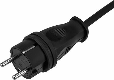 REXANT 13-5015 Удлинитель силовой КГ на катушке 4 гнезда, с/з, 40м, 3х2,5мм², IP44 с термозащитой, c защитными крышками, металлическая катушка REXANT
