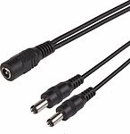 REXANT 14-0320 Разветвитель питания DC на 2 разъема 2,1х5,5мм REXANT