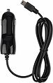 REXANT 16-0250 Автозарядка в прикуриватель microUSB (АЗУ) (5 V, 1000 mA) шнур прямой 1.2 м черная REXANT