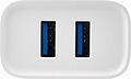 REXANT 16-0276 Сетевое зарядное устройство 2 x USB, 5V, 2,4 A, белое REXANT