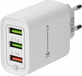 REXANT 16-0277 Сетевое зарядное устройство 3 x USB, 5V, 3 А + 1 А + 1 А, белое REXANT