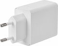 REXANT 16-0278 Сетевое зарядное устройство Type-C + USB 3.0 с Quick charge, белое REXANT