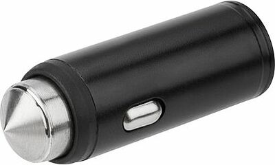 REXANT 16-0282 Зарядное устройство в прикуриватель REXANT USB, 5V, 2.4 A, черное