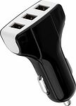 REXANT 16-0291 Зарядное устройство в прикуриватель REXANT 3 x USB, 1000mA, черное