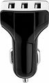 REXANT 16-0291 Зарядное устройство в прикуриватель REXANT 3 x USB, 1000mA, черное