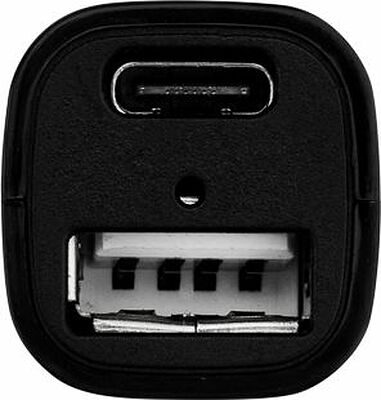 REXANT 16-0292 Зарядное устройство в прикуриватель REXANT USB x Type-C, 18W, с Quick charge, черное