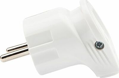 REXANT 16-0728 Вилка Евро угловая с з/к 16А белая IP20 REXANT