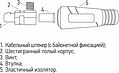 REXANT 16-0882 Вилка кабельная (вставка) REXANT модель СКР (шт.) 10-25