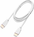 REXANT 17-6203-1 Кабель HDMI - HDMI 1.4, 1,5м, Gold, белый REXANT