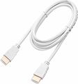 REXANT 17-6204-1 Кабель HDMI - HDMI 1.4, 2м, Gold, белый REXANT