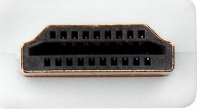 REXANT 17-6204-1 Кабель HDMI - HDMI 1.4, 2м, Gold, белый REXANT