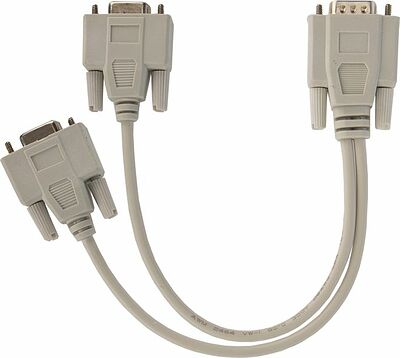 REXANT 17-6834 Переходник штекер VGA - 2 гнезда VGA, провод REXANT
