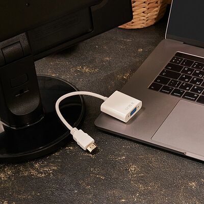 REXANT 17-6835 Переходник штекер HDMI - гнездо VGA, провод REXANT