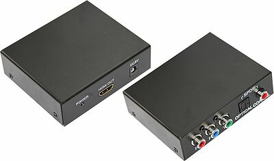 REXANT 17-6904 Конвертер YPbPr + SPDIF / Toslink на HDMI, металл REXANT