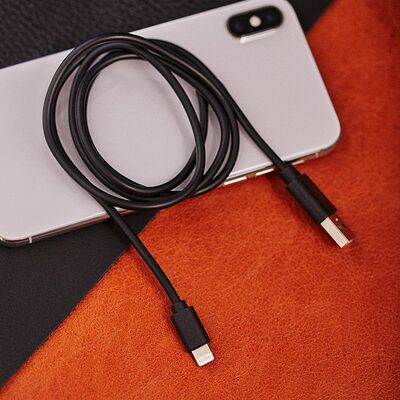 REXANT 18-1122 Кабель USB-A – Lightning, 1А, 1м, ПВХ, черный REXANT