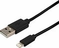 REXANT 18-1122 Кабель USB-A – Lightning, 1А, 1м, ПВХ, черный REXANT