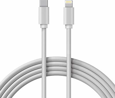 REXANT 18-1129 Кабель Lightning – Type-C 3A, 1м, ПВХ, белый REXANT