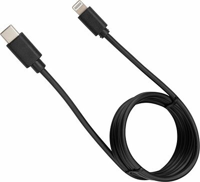 REXANT 18-1827 Кабель Type-C – Lightning, 3A, 1м, ПВХ, черный REXANT 