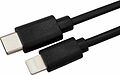 REXANT 18-1827 Кабель Type-C – Lightning, 3A, 1м, ПВХ, черный REXANT 