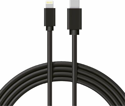 REXANT 18-1827 Кабель Type-C – Lightning, 3A, 1м, ПВХ, черный REXANT 