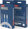 REXANT 18-1830 Кабель Type-C - Type-C, 3А, 45Вт, 1м, ПВХ, белый, Power Delivery REXANT