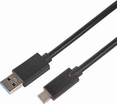 REXANT Кабель передачи данных REXANT USB 3.1 type C (male) - USB 3.0 (male) 1M черный (18-1880)