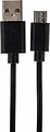 REXANT 18-1881 Кабель USB-A – Type-C, 2А, 1м, ПВХ, черный REXANT