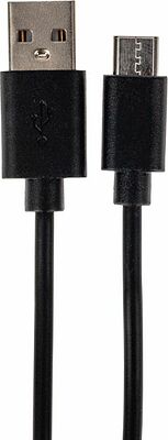 REXANT 18-1881 Кабель USB-A – Type-C, 2А, 1м, ПВХ, черный REXANT