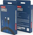 REXANT 18-1881 Кабель USB-A – Type-C, 2А, 1м, ПВХ, черный REXANT