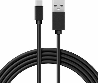 REXANT 18-1881 Кабель USB-A – Type-C, 2А, 1м, ПВХ, черный REXANT