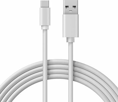 REXANT 18-1882 Кабель USB-A – Type-C, 3A, 2м, ПВХ, белый REXANT