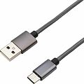 REXANT 18-1896 Кабель USB-A – Type-C, 3A, 1м, в темно-серой нейлоновой оплетке REXANT