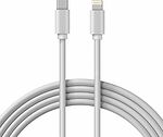 REXANT 18-1898 Кабель Type-C – Lightning, 2,4A, 1м, ПВХ, белый REXANT
