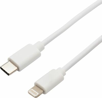 REXANT 18-1898 Кабель Type-C – Lightning, 2,4A, 1м, ПВХ, белый REXANT