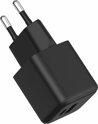 REXANT 18-2202 Сетевое зарядное устройство с двумя портами USB-A и Type-C, 20Вт GaN REXANT
