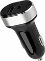 REXANT 18-2226 Автозарядка в прикуриватель REXANT АЗУ USB-A+USB-C, 3.1 A черная