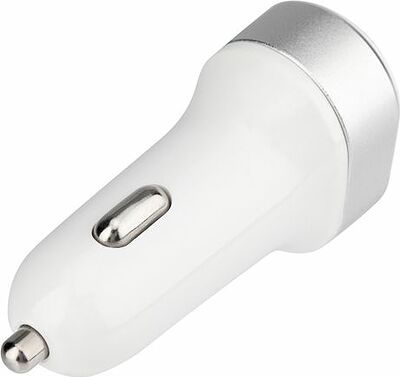 REXANT 18-2227 Автозарядка в прикуриватель REXANT АЗУ USB-A+USB-C, 3.1 A белая