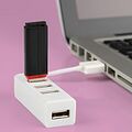 REXANT 18-4103-1 Разветвитель USB на 4 порта белый REXANT