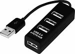 REXANT 18-4103 Разветвитель USB на 4 порта черный REXANT